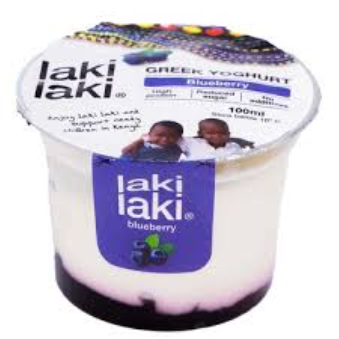 LAKI LAKI 100ML G/YOGHURT BLUEBERRY